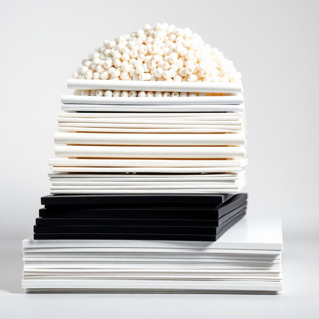 Plastics raw material. Nylon · ABS · POM · PP · PC · PE